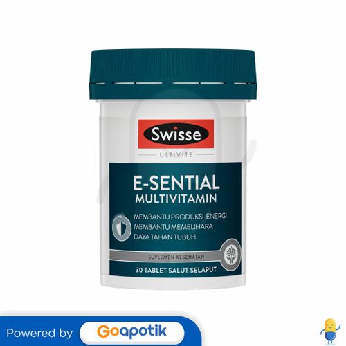 SWISSE ULTIVITE E-SENTIAL MULTIVITAMIN BOTOL 30 TABLET