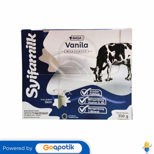 SYIFAMILK SUSU BUBUK VANILA 35 GRAM BOX 10 SACHET