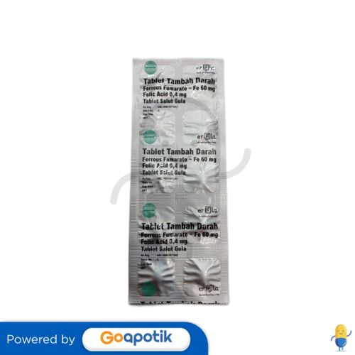 TAMBAH DARAH ERELA STRIP 10 TABLET