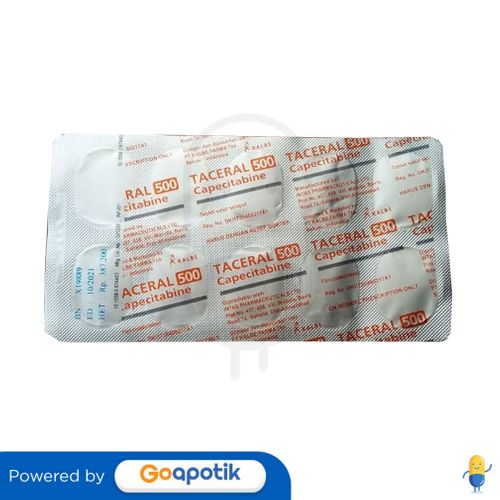 TACERAL 500 MG TABLET