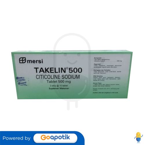 TAKELIN 500 MG BOX 30 TABLET