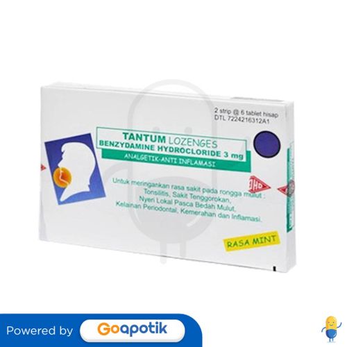 TANTUM LOZENGES BOX 12 TABLET