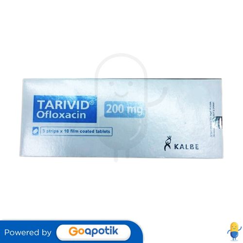 TARIVID 200 MG BOX 30 TABLET