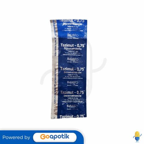 TAZIMUT 0.75 MG TABLET