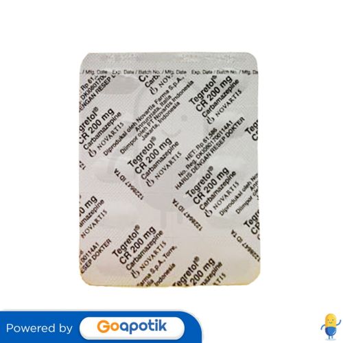 TEGRETOL CR 200 MG STRIP 10 TABLET