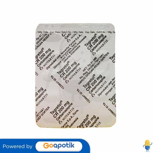 TEGRETOL CR 200 MG TABLET