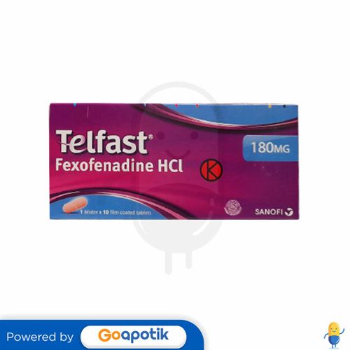 TELFAST 180 MG BOX 10 TABLET