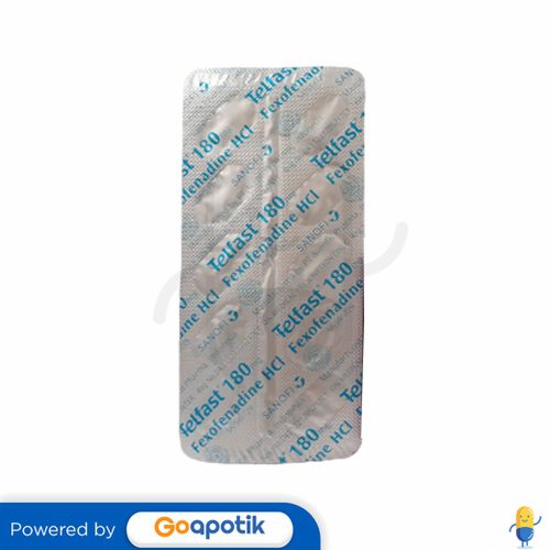 TELFAST 180 MG TABLET