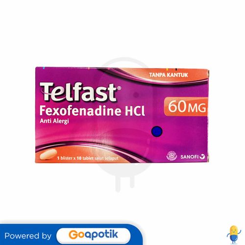 TELFAST 60 MG BOX 10 TABLET