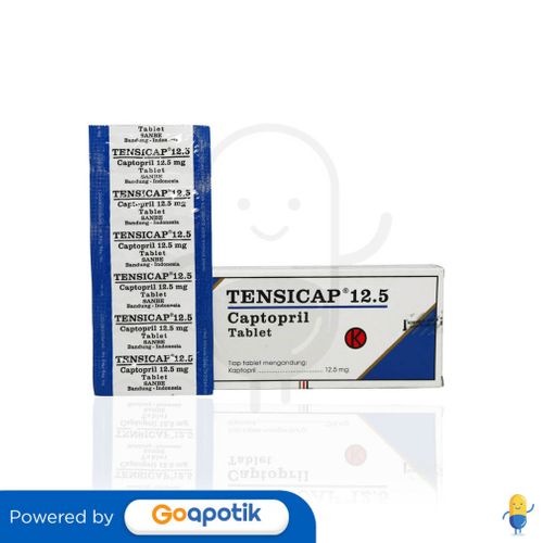 TENSICAP 12.5 MG BOX 50 TABLET