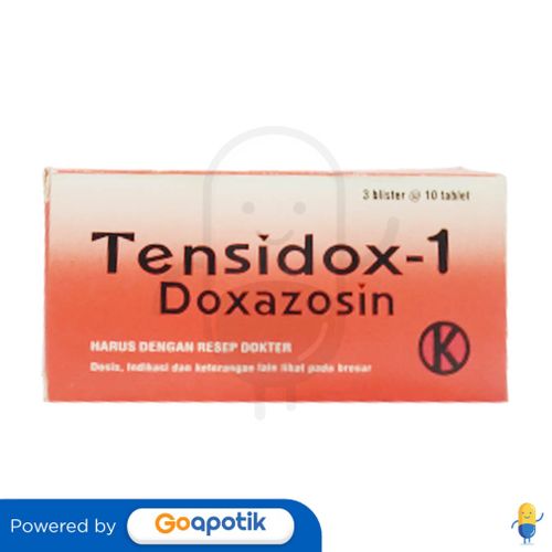 TENSIDOX 1 MG BOX 30 TABLET