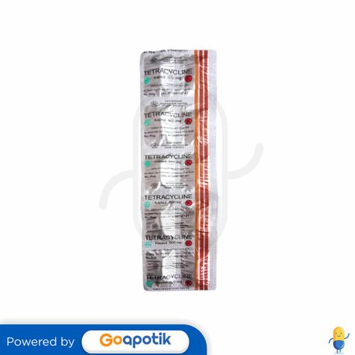 TETRACYCLINE HCL NOVAPHARIN 500 MG KAPSUL