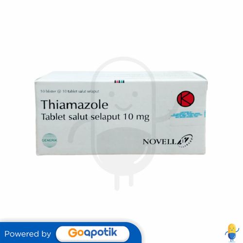 THIAMAZOLE NOVELL 10 MG BOX 100 TABLET