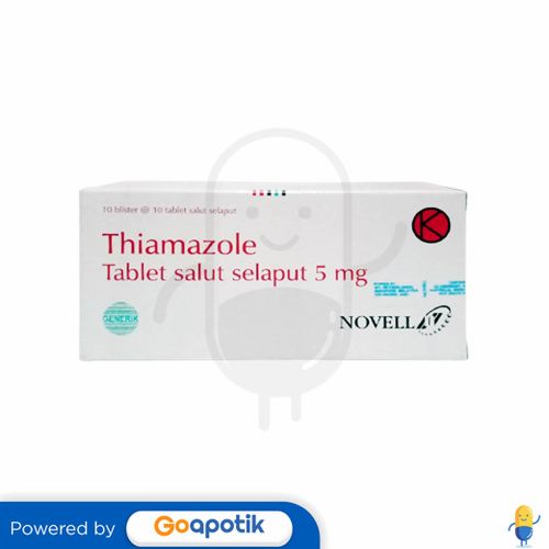 THIAMAZOLE NOVELL 5 MG BOX 100 TABLET