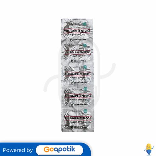 THIAMPHENICOL BERNOFARM 500 MG KAPSUL