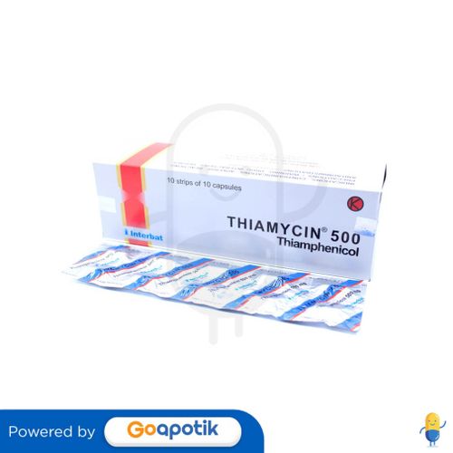 THIAMYCIN 500 MG BOX 100 KAPSUL