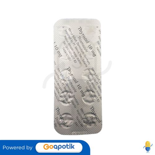 THYROZOL 10 MG STRIP 10 TABLET / HIPERTIROID