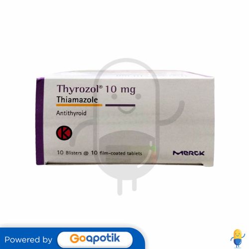 THYROZOL 10 MG BOX 100 TABLET / HIPERTIROID