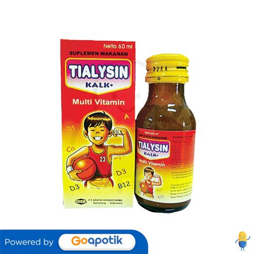 TIALYSIN KALK SYRUP 60 ML