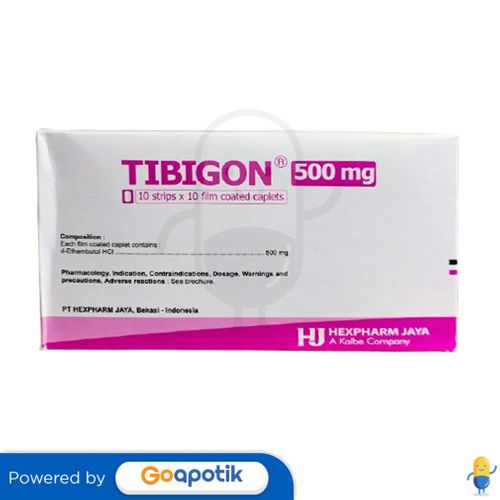 TIBIGON 500 MG BOX 100 KAPLET