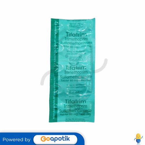 TIFATRIM 80 MG STRIP 10 TABLET