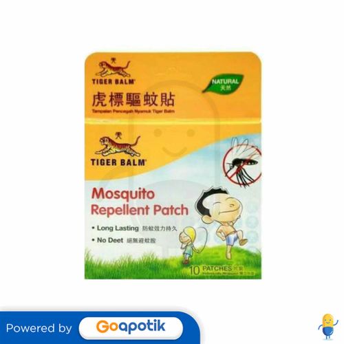 TIGER BALM MOSQUITO REPELLENT PATCH