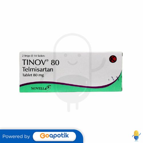 TINOV 80 MG BOX 20 TABLET