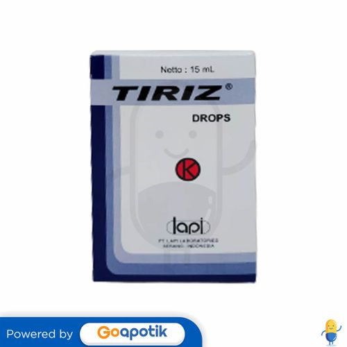 TIRIZ DROPS ISI 15 ML BOTOL