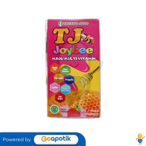 TJ JOYBEE RASA STRAWBERRY 100 ML BOTOL