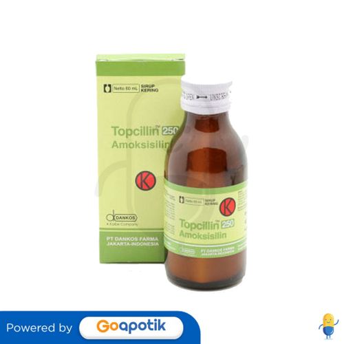 TOPCILLIN 250 MG/5 ML DRY SYRUP 60 ML