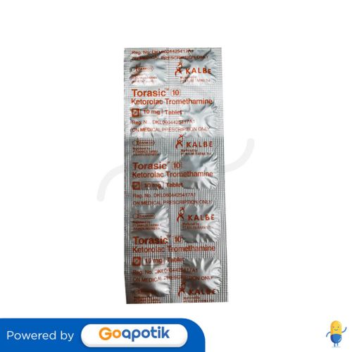 TORASIC 10 MG STRIP 10 TABLET