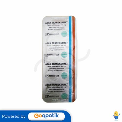 TRANEXAMIC ACID BERNOFARM 500 MG TABLET