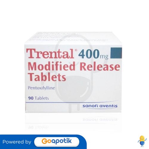 TRENTAL 400 MG BOX 100 TABLET