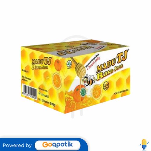 TRESNOJOYO MADU TJ RASA JERUK BOX 12 SACHET