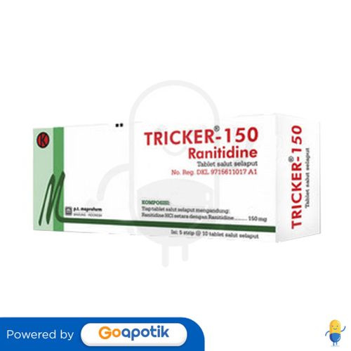 TRICKER 150 MG BOX 50 TABLET