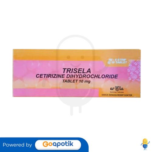 TRISELA 10 MG BOX 50 TABLET