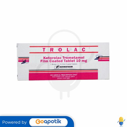 TROLAC 10 MG BOX 10 TABLET