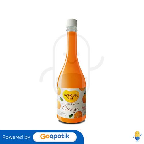 TROPICANA SLIM SYRUP ORANGE 750 ML BOTOL