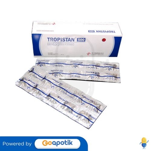 TROPISTAN 500 MG STRIP 10 KAPLET