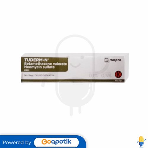 TUDERM N CREAM ISI 5 GRAM TUBE