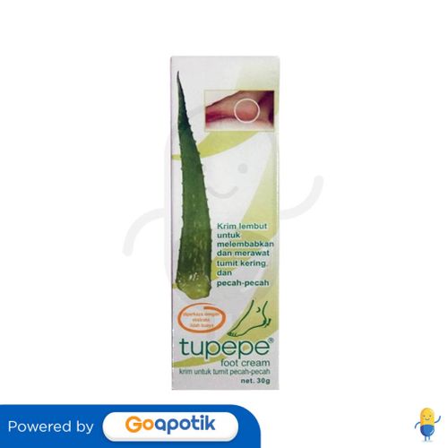 TUPEPE FOOT CREAM TUBE 30 GRAM