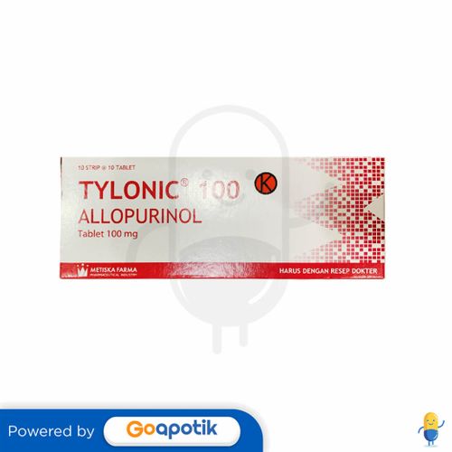 TYLONIC 100 MG BOX 100 TABLET