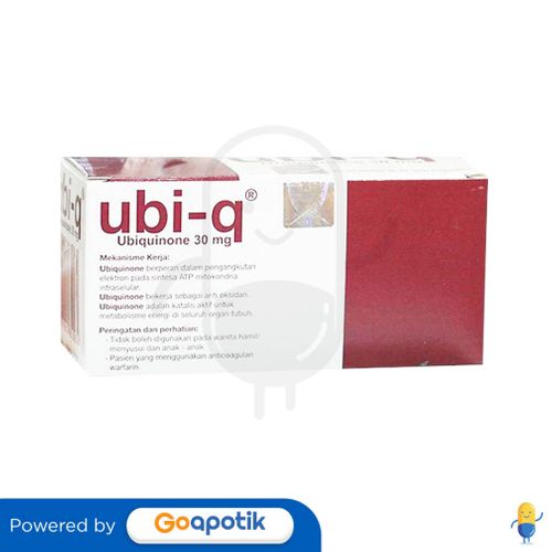 UBI Q 30 MG BOX 100 KAPSUL