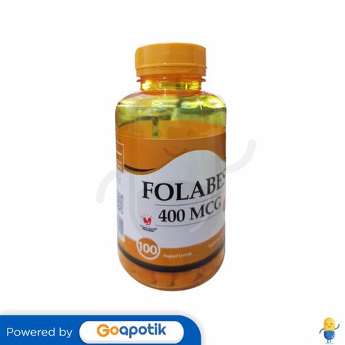 ULTI PRIDE FOLABES 400 MCG BOTOL 100 KAPSUL