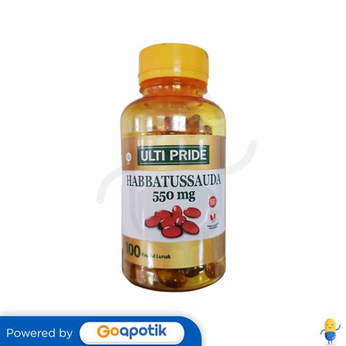 ULTI PRIDE HABBATUSSAUDA 550 MG BOTOL 100 KAPSUL