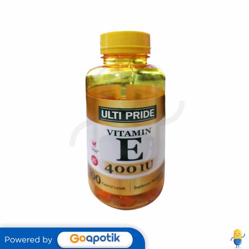 ULTI PRIDE VITAMIN E 400 IU BOTOL 100 KAPSUL Kegunaan, Efek Samping