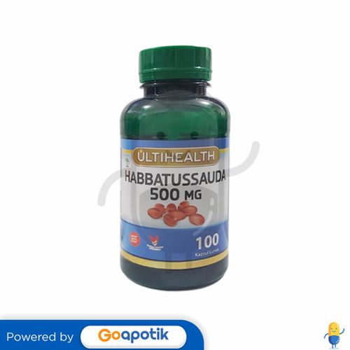 ULTIHEALTH HABBATUSSAUDA 500 MG BOTOL 100 KAPSUL