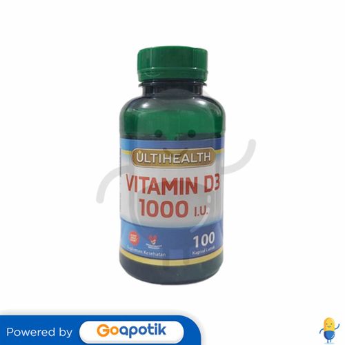 ULTIHEALTH VITAMIN C 1000 MG BOTOL 100 KAPSUL