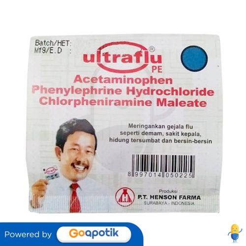 ULTRAFLU PE STRIP 4 KAPLET