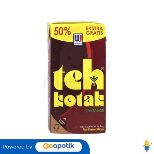 ULTRAJAYA TEH KOTAK MELATI 250 ML